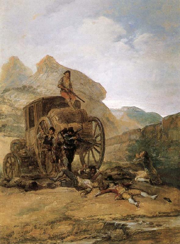 Francisco Goya Assault on a Coach